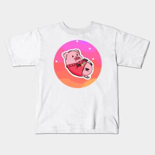 Gravity Pig Kids T-Shirt